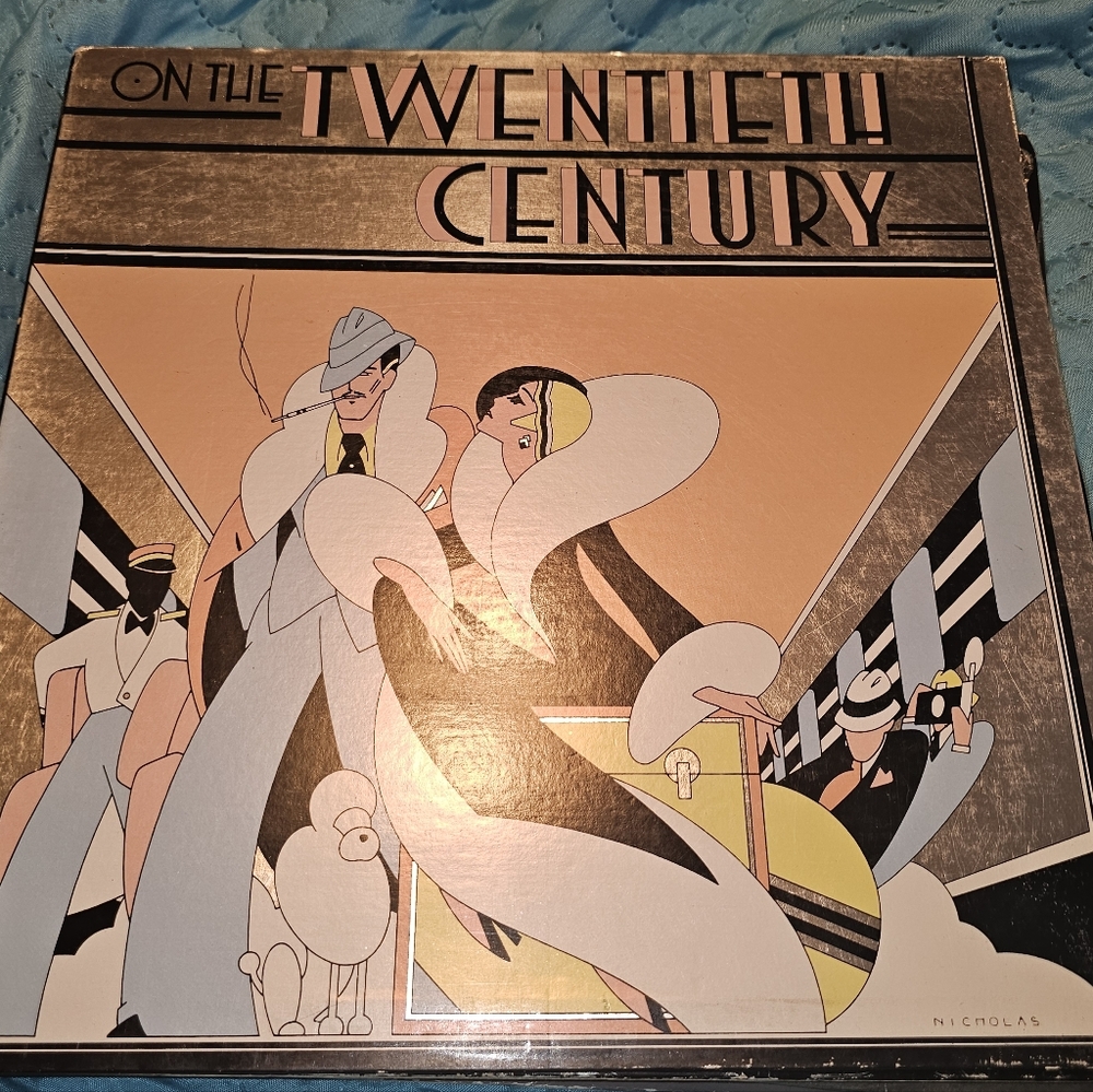 1978‎ original Broadway cast recording vinyl LP of the musical On the Twentieth - Picture 3 of 9